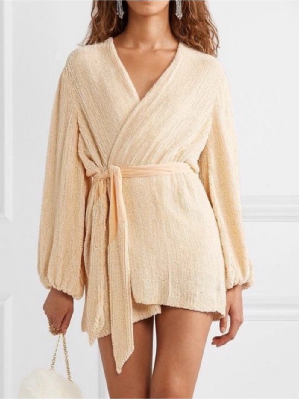 RETROFETE Gabrielle Sequin Robe Dress